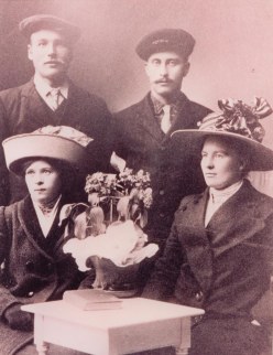 constance and anders fyhn(wife) and brother, lars martinson