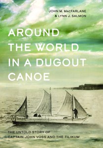 Book cover image of "Around the World in a Dugout Canoe."